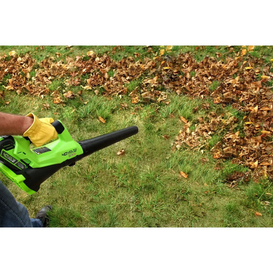 Воздуходувка аккумуляторная Greenworks G40AB 40V (177 км/ч) с АКБ 4 Ач с USB, без ЗУ