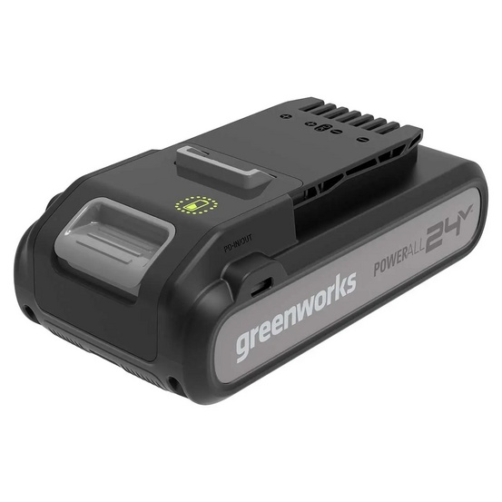 Воздуходувка аккумуляторная Greenworks G24AB 24V (145 км/ч) с АКБ 4 Ач с USB-C + ЗУ 2А