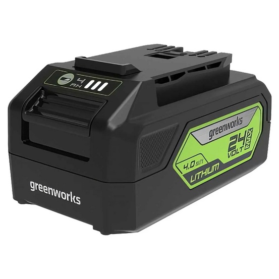 Воздуходувка аккумуляторная Greenworks G24AB 24V (145 км/ч) с АКБ 4 Ач с USB + ЗУ 2А