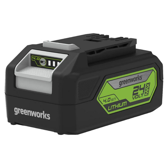 Воздуходувка аккумуляторная Greenworks G24AB 24V (145 км/ч) с АКБ 4 Ач + ЗУ 2А двойное