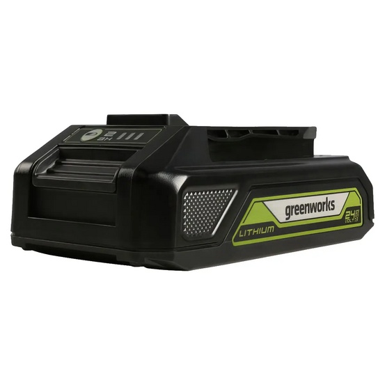 Воздуходувка аккумуляторная Greenworks G24AB 24V (145 км/ч) с АКБ 2 Ач с USB + ЗУ 4А быстрое
