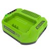 Воздуходувка аккумуляторная ранцевая Greenworks GD60BPB 60V (225 км/ч) бесщеточная с АКБ 4 Ач + ЗУ 2А