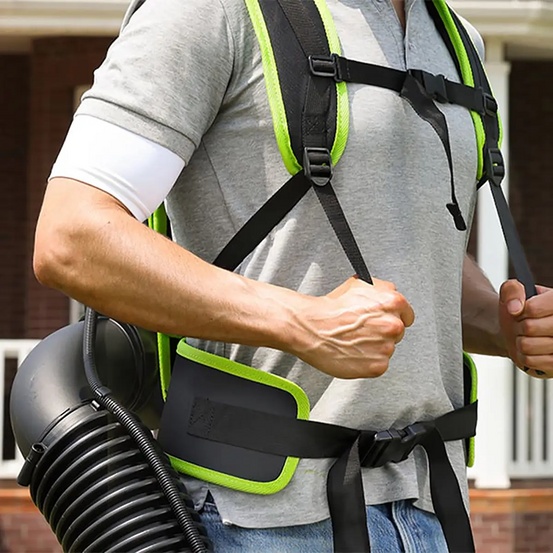 Воздуходувка аккумуляторная ранцевая Greenworks GD40BPG2 40V (281 км/ч) бесщеточная без АКБ и ЗУ