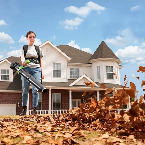 Воздуходувка аккумуляторная ранцевая Greenworks GD40BPG2 40V (281 км/ч) бесщеточная без АКБ и ЗУ