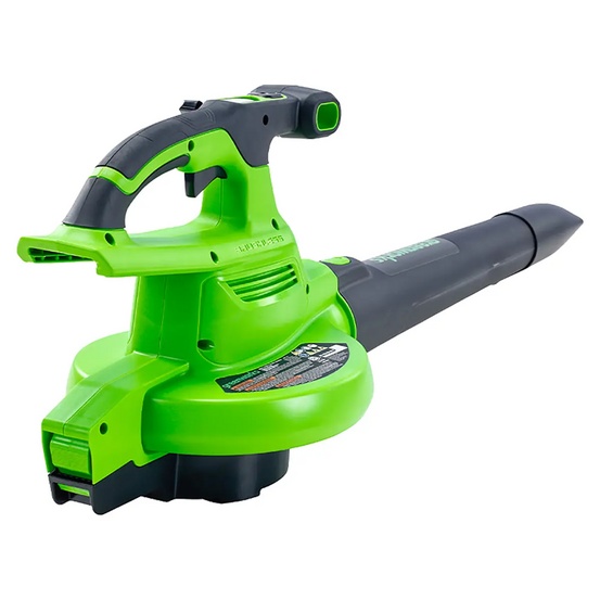 Воздуходув-пылесос Greenworks GD40BV 40V (370 км/ч) бесщеточный без АКБ и ЗУ