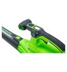 Воздуходув-пылесос Greenworks GD40BV 40V (370 км/ч) бесщеточный без АКБ и ЗУ