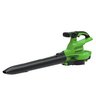 Воздуходув-пылесос Greenworks GD40BV 40V (370 км/ч) бесщеточный без АКБ и ЗУ