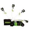 Аккумуляторная газонокосилка самоходная Greenworks GD60LM51SPK4 бесщеточная, 60V с АКБ 4 Ач + ЗУ 2А