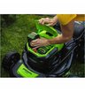 Аккумуляторная газонокосилка самоходная Greenworks GD40LM46SPK4 бесщеточная, 40V с АКБ 4 Ач + ЗУ 2А