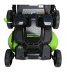 Аккумуляторная газонокосилка самоходная Greenworks TwinForce GC82LM61S бесщеточная, 82V с АКБ 2.5 Ач + ЗУ 8А быстрое