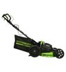 Аккумуляторная газонокосилка самоходная Greenworks TwinForce GC82LM61S бесщеточная, 82V с АКБ 2.5 Ач + ЗУ 8А быстрое