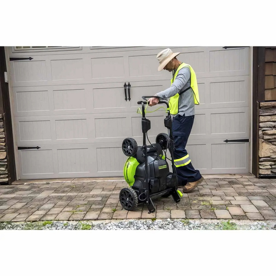 Аккумуляторная газонокосилка самоходная Greenworks TwinForce GC82LM61S бесщеточная, 82V без АКБ и ЗУ