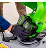 Аккумуляторная газонокосилка самоходная Greenworks LM221S бесщеточная, 82V с АКБ 8 Ач, без ЗУ