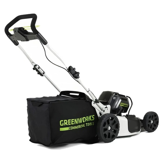 Аккумуляторная газонокосилка Greenworks GD82LM51K2 бесщеточная, 82V с АКБ 2.5 Ач + ЗУ