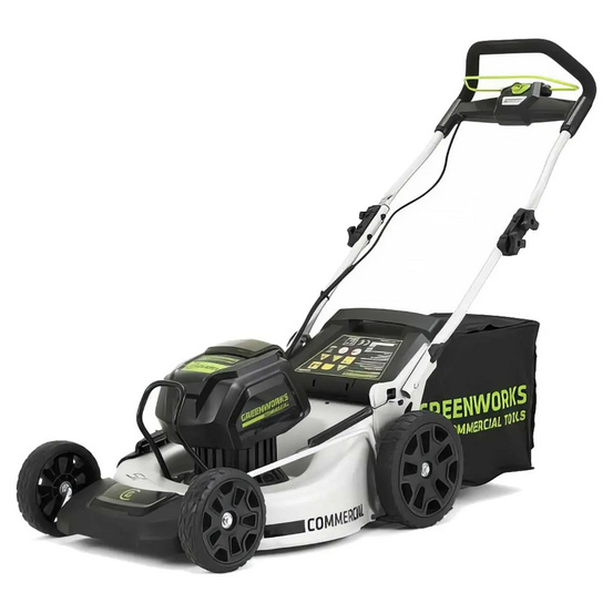 Аккумуляторная газонокосилка Greenworks GD82LM51 бесщеточная, 82V без АКБ и ЗУ