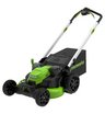 Аккумуляторная газонокосилка самоходная Greenworks GD60LM61 бесщеточная, 60V без АКБ и ЗУ