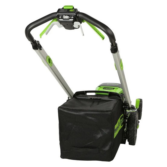 Аккумуляторная газонокосилка самоходная Greenworks GD60LM51SP бесщеточная, 60V с АКБ 8 Ач + ЗУ 2А