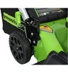 Аккумуляторная газонокосилка самоходная Greenworks GD60LM51SP бесщеточная, 60V с АКБ 5 Ач + ЗУ 10А двойное
