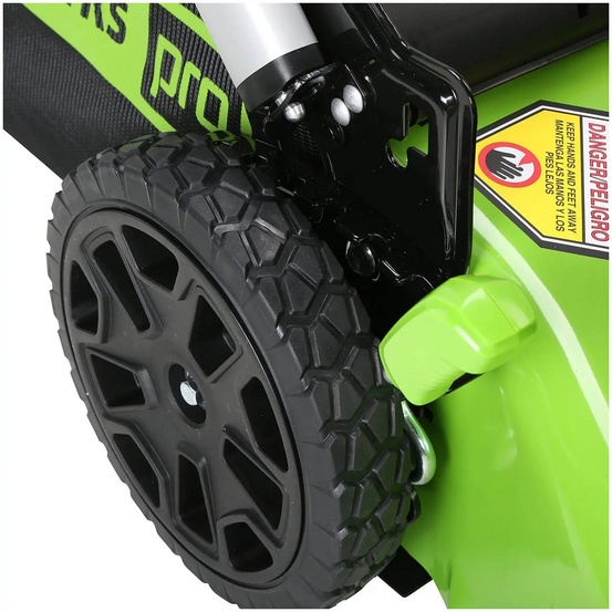 Аккумуляторная газонокосилка самоходная Greenworks GD60LM51SP бесщеточная, 60V с АКБ 4 Ач, без ЗУ