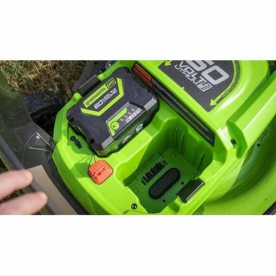 Аккумуляторная газонокосилка самоходная Greenworks GD60LM51SP бесщеточная, 60V без АКБ и ЗУ
