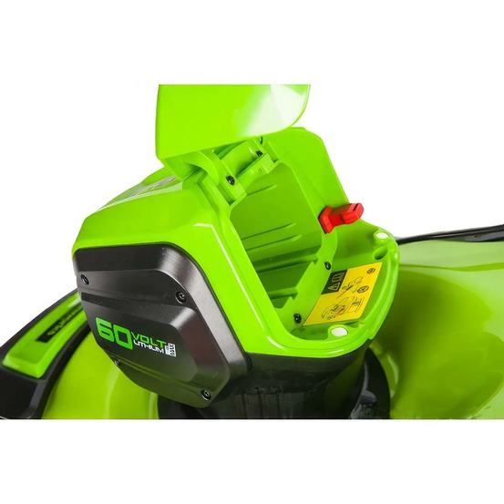 Аккумуляторная газонокосилка Greenworks GD60LM46HP бесщеточная, 60V с АКБ 8 Ач + ЗУ 10А двойное