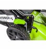 Аккумуляторная газонокосилка Greenworks GD60LM46HP бесщеточная, 60V с АКБ 2 Ач + ЗУ 10А двойное
