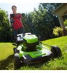 Аккумуляторная газонокосилка Greenworks GD60LM46HP бесщеточная, 60V без АКБ и ЗУ