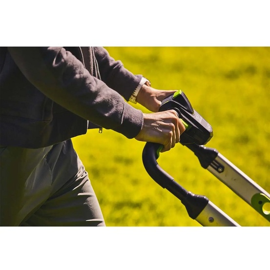 Аккумуляторная газонокосилка самоходная Greenworks GD40LM48SP бесщеточная, 40V с АКБ 2 А.ч. USB + ЗУ 2А