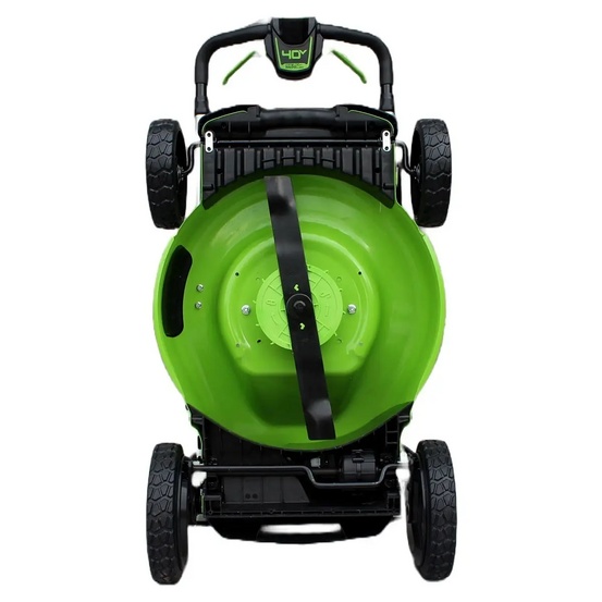 Аккумуляторная газонокосилка самоходная Greenworks GD40LM48SP бесщеточная, 40V с АКБ 5 А.ч. + ЗУ 5А быстрое