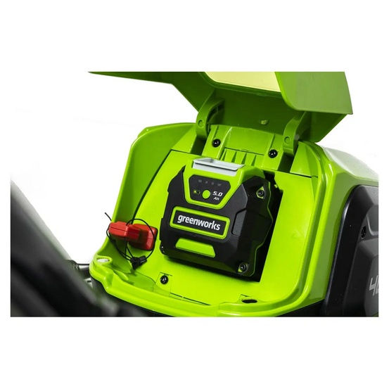 Аккумуляторная газонокосилка Greenworks GD40LM46HP бесщеточная, 40V с АКБ 2 Ач + ЗУ 5А