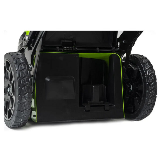 Аккумуляторная газонокосилка Greenworks GD40LM46HP бесщеточная, 40V с АКБ 2 Ач USB + ЗУ 5А быстрое