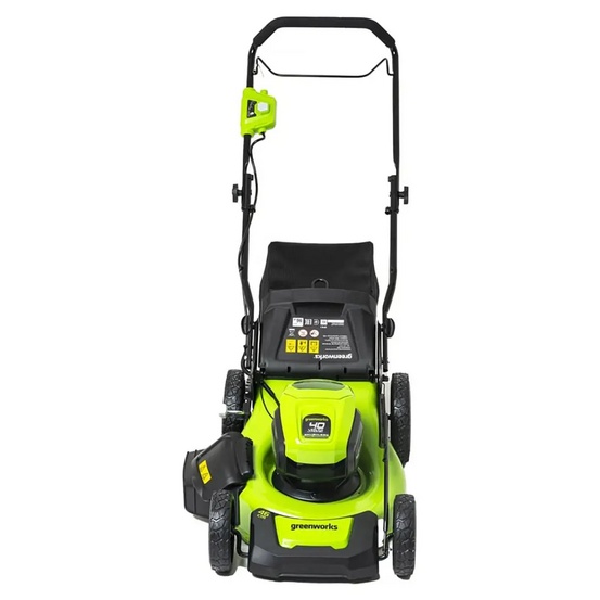 Аккумуляторная газонокосилка Greenworks GD40LM46HP бесщеточная, 40V с АКБ 2 Ач, без ЗУ