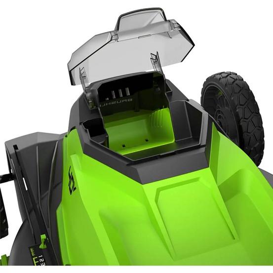 Аккумуляторная газонокосилка Greenworks GD40LM411 бесщеточная, 40V с АКБ 8 Ач + ЗУ 4А двойное