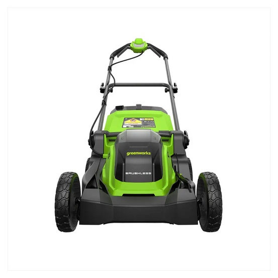 Аккумуляторная газонокосилка Greenworks GD40LM411 бесщеточная, 40V с АКБ 2 Ач USB + ЗУ 2А