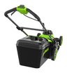 Аккумуляторная газонокосилка Greenworks GD40LM411 бесщеточная, 40V с АКБ 2 Ач USB + ЗУ 2А