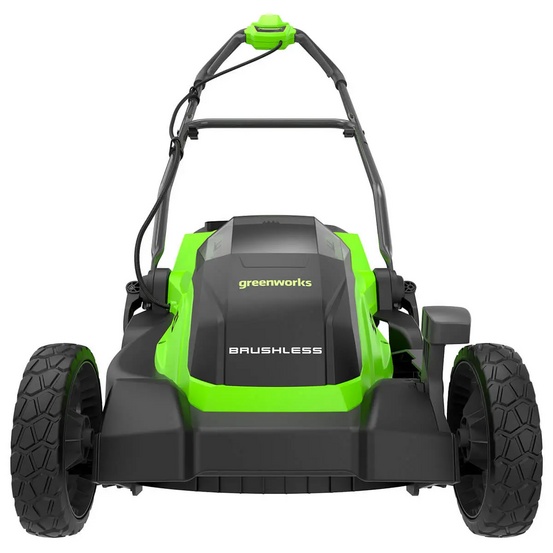 Аккумуляторная газонокосилка Greenworks GD40LM361 бесщеточная, 40V с АКБ 4 Ач + ЗУ 4А двойное