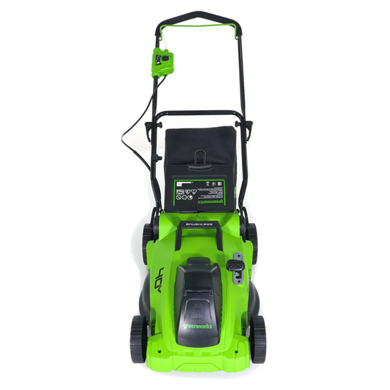 Аккумуляторная газонокосилка Greenworks GD40LM16X бесщеточная, 40V с АКБ 2 Ач + ЗУ 2А