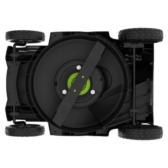 Аккумуляторная газонокосилка Greenworks GD24X2LM411 бесщеточная, 24V с АКБ 2х4 Ач + ЗУ 2А