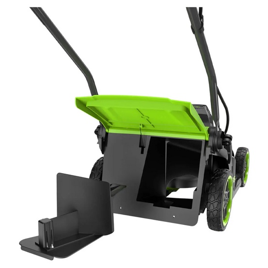 Аккумуляторная газонокосилка Greenworks GD24X2LM361, 2х24V, 36 см, бесщеточная, без АКБ и ЗУ