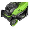 Аккумуляторная газонокосилка Greenworks GD24X2LM361, 2х24V, 36 см, бесщеточная, без АКБ и ЗУ