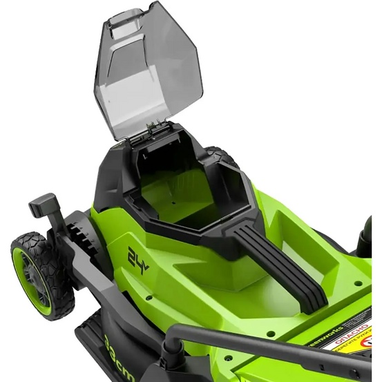 Аккумуляторная газонокосилка Greenworks GD24LM331 бесщеточная, 24V с АКБ 4 Ач USB, без ЗУ