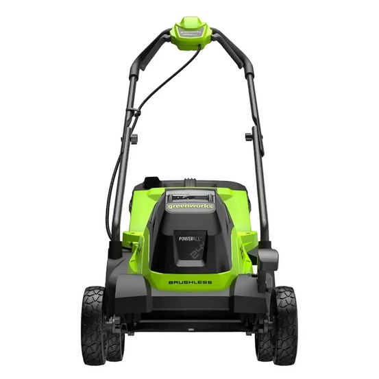 Аккумуляторная газонокосилка Greenworks GD24LM331 бесщеточная, 24V с АКБ 2 Ач USB, без ЗУ