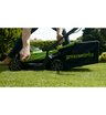 Аккумуляторная газонокосилка Greenworks GD24LM33 бесщеточная, 24V с АКБ 4 Ач USB-C + ЗУ 4А быстрое