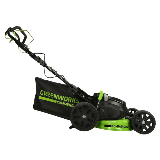 Аккумуляторная газонокосилка самоходная Greenworks TwinForce GC82LM61S бесщеточная, 82V с АКБ 8 Ач + ЗУ 4А