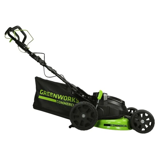 Аккумуляторная газонокосилка самоходная Greenworks TwinForce GC82LM61S бесщеточная, 82V с АКБ 2.5 Ач + ЗУ 4А