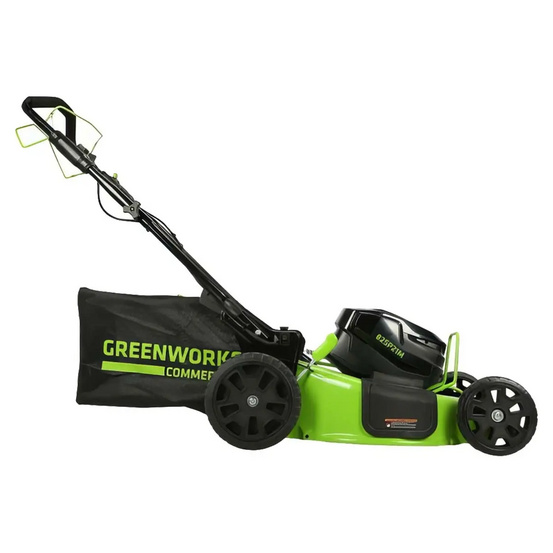 Аккумуляторная газонокосилка самоходная Greenworks GC82LM51SP2 бесщеточная, 82V с АКБ 8 Ач + ЗУ 8А быстрое