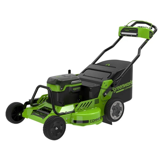 Аккумуляторная газонокосилка самоходная Greenworks GC82LM30 бесщеточная, 82V с АКБ 2.5 Ач, без ЗУ