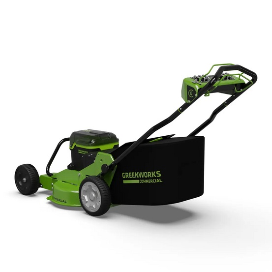Аккумуляторная газонокосилка самоходная Greenworks GC82LM30 бесщеточная, 82V с АКБ 2.5 Ач, без ЗУ