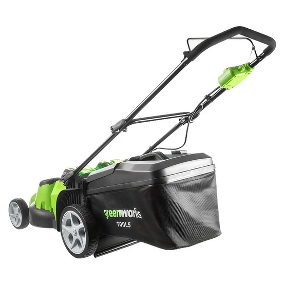 Аккумуляторная газонокосилка Greenworks G40LM49DBK5, 40V с АКБ 5 Ач + ЗУ 2А
