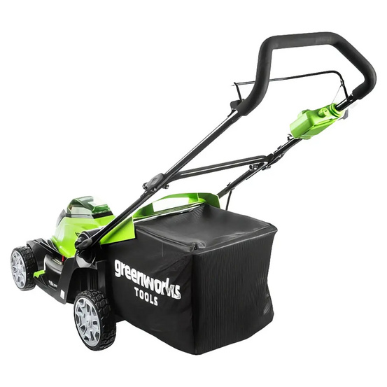 Аккумуляторная газонокосилка Greenworks G40LM41K8, 40V с АКБ 8 Ач + ЗУ
